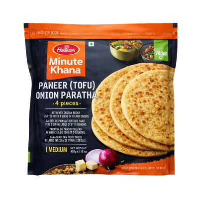 Haldiram's - Frozen Tofu Onion Paratha 400g-Global Food Hub