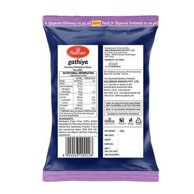 Haldiram's - Gathiya 200g-Global Food Hub