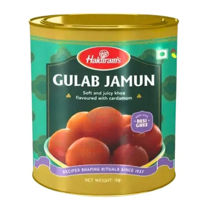 Haldiram's - Gulab Jamun 1Kg-Global Food Hub