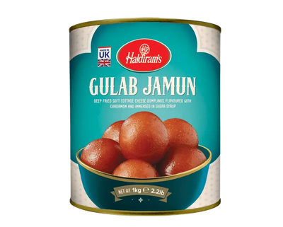 Haldiram's - Gulab Jamun-1 Kilograms-Global Food Hub