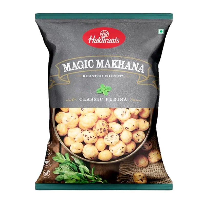 Haldiram’s Magic Makhana Classic Pudina-30 grams-Global Food Hub