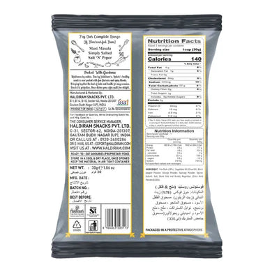 Haldiram's - Magic Makhana Salt and Pepper 30g-Global Food Hub