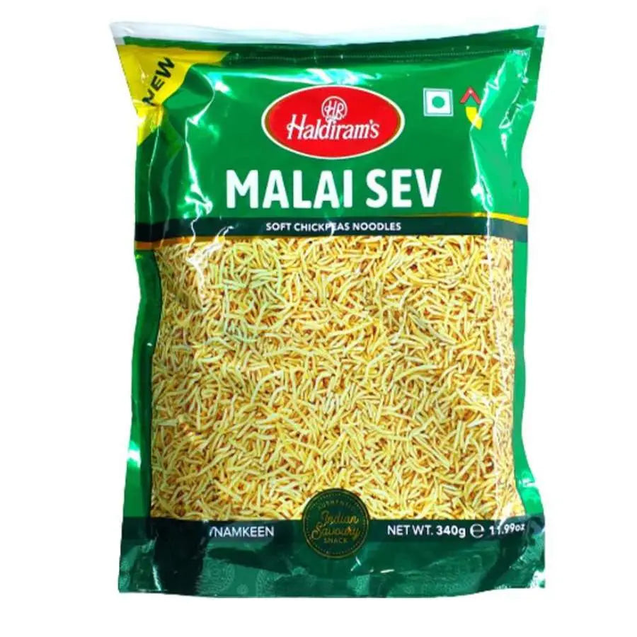 Haldiram's - Malai Sev-340 grams-Global Food Hub