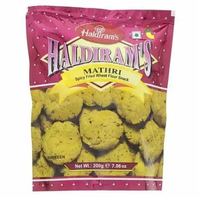 Haldiram's - Mathri-200 grams-Global Food Hub
