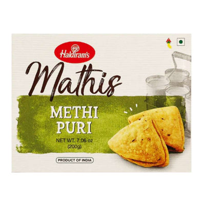 Haldiram's - Methi Puri-200 grams-Global Food Hub