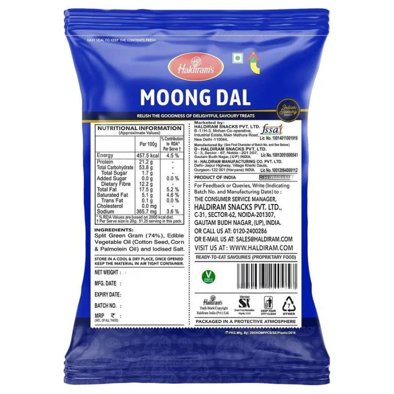 Haldiram's - Moong Dal 400g-Global Food Hub
