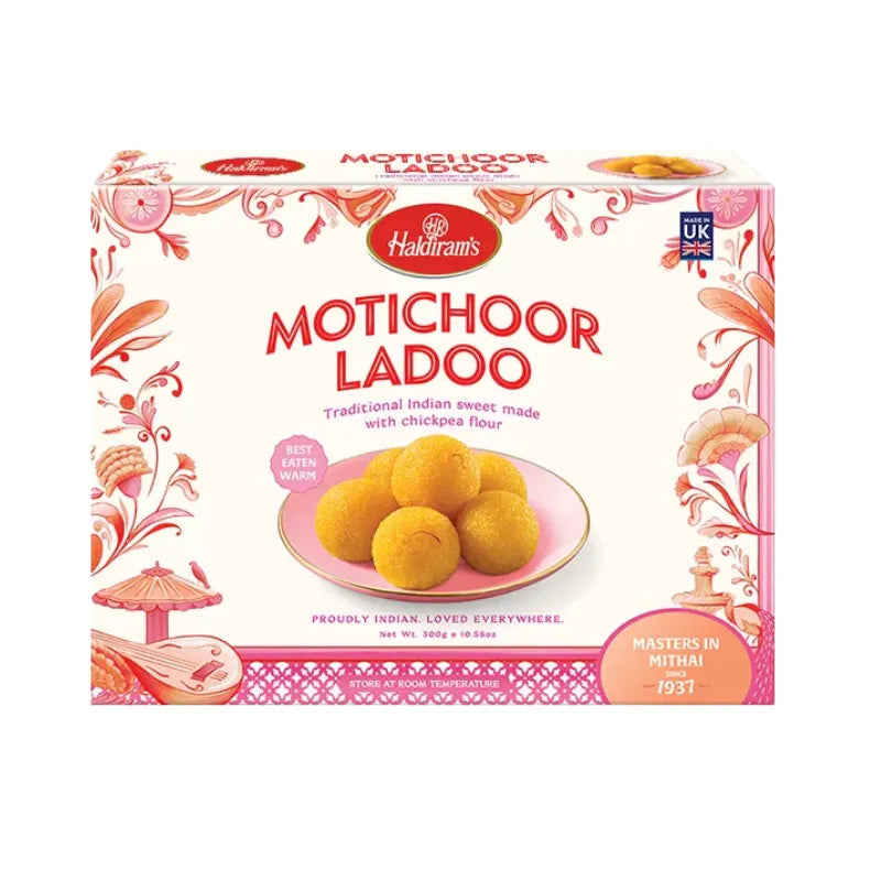 Haldiram's - Motichoor Ladoo 300g-Global Food Hub