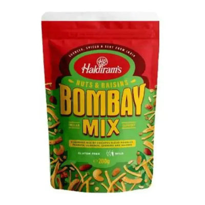 Haldiram's - Nuts and raisins Bombay mixture 200g-Global Food Hub