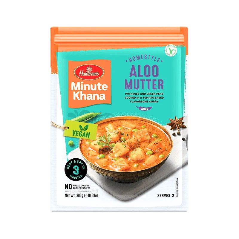 Haldiram's - RTE Aloo Mutter 300g-Global Food Hub