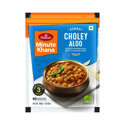Haldiram's - RTE Choley Aloo Vegan 300g-Global Food Hub