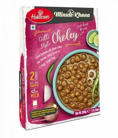 Haldiram's RTE Dilli Style Choley (Buy 1 get 1 FREE)-300 grams-Global Food Hub