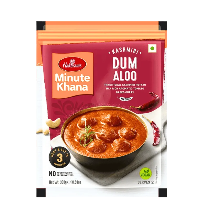 Haldiram's - RTE Dum Aloo Vegan 300g-Global Food Hub