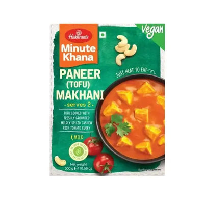 Haldiram's RTE Paneer (TOFU) Makhani (Buy 1 get 1 FREE)-300 grams-Global Food Hub