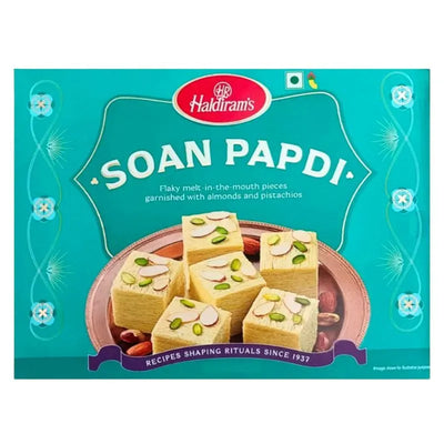 Haldiram's - Soan Papdi Vegan (Vegetable Oil) 250g-Global Food Hub