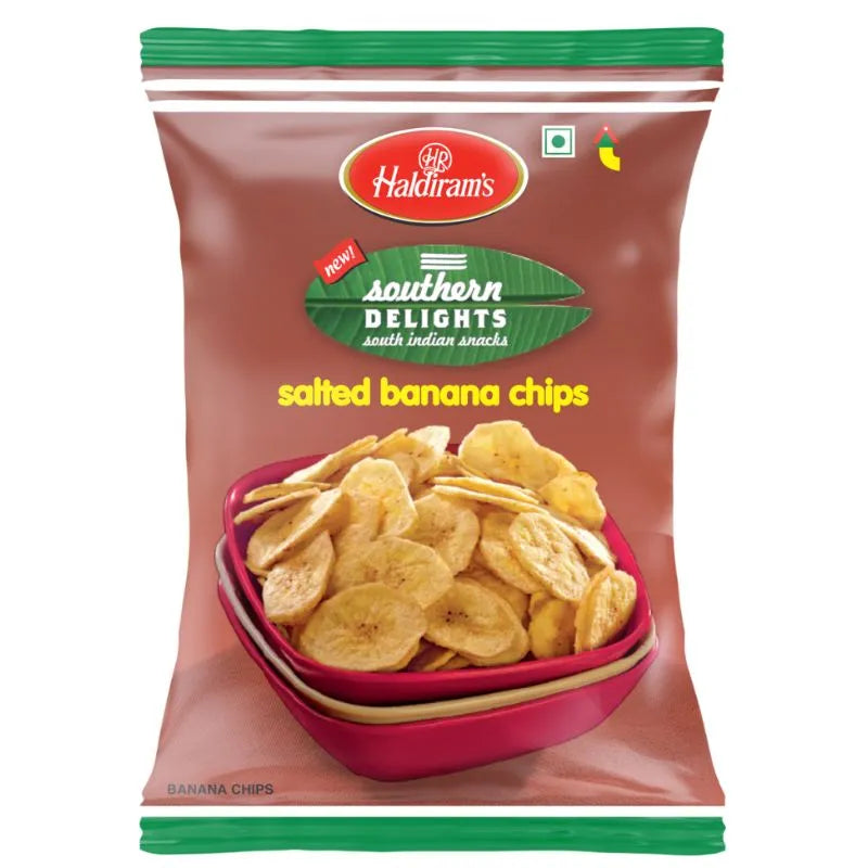 Haldirams Southern Delights Salted Banana Chips-200 grams-Global Food Hub