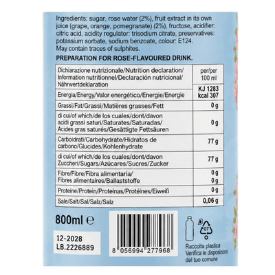 Hamdard Rooh Afza Syrup - 800ml-Global Food Hub