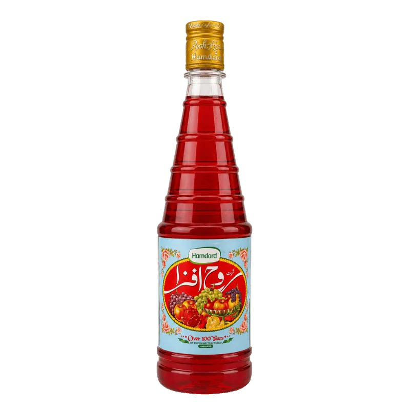 Hamdard Rooh Afza Syrup - 800ml-Global Food Hub