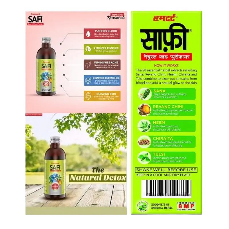 Hamdard Safi - 200ml-Global Food Hub