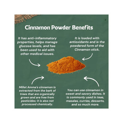 Happy Desi Cinnamon Powder - 100g-Global Food Hub