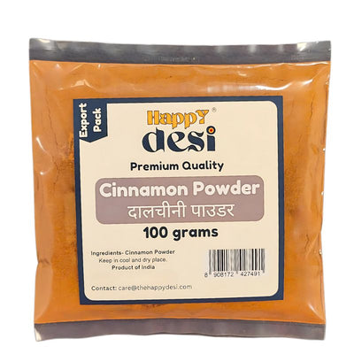 Happy Desi Cinnamon Powder - 100g-Global Food Hub