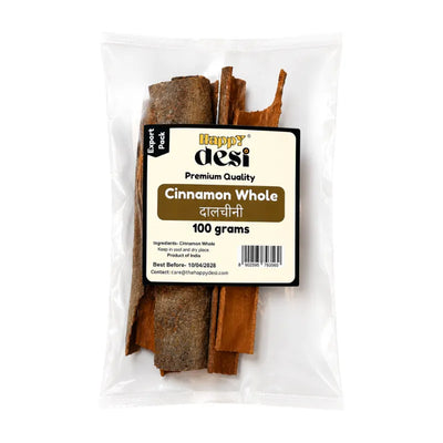 Happy Desi Cinnamon Whole - 100g-Global Food Hub