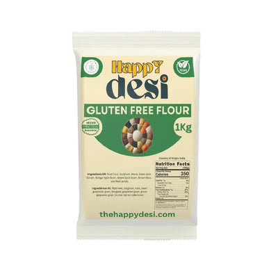 Happy Desi - Gluten Free Atta/ Flour - 1Kg-Global Food Hub