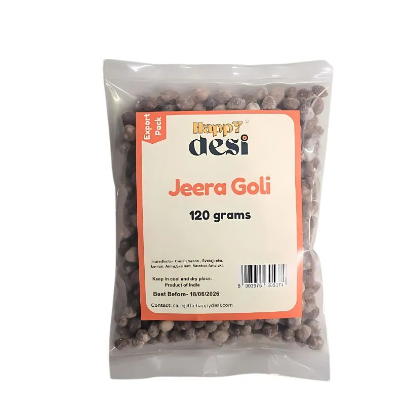 Happy Desi Jeera Goli - 120g-Global Food Hub