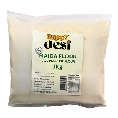 Happy Desi - Maida Flour - 1Kg-Global Food Hub