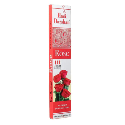 Hari Darshan Rose Incense - 15g-Global Food Hub