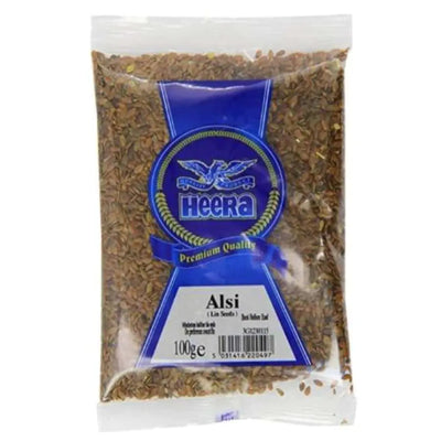 Heera Alsi Seeds (Flax) 100 grams-100 grams-Global Food Hub