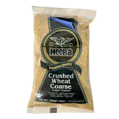 Heera Crushed Wheat Coarse (Lapsi Coarse) - 500g-Global Food Hub