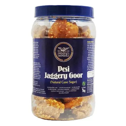 Heera Punjabi Pesi Goor/ Jaggery Indian 1 kg-Global Food Hub