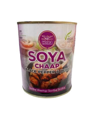 Heera Soya Chaap Black Pepper & Herb-Global Food Hub