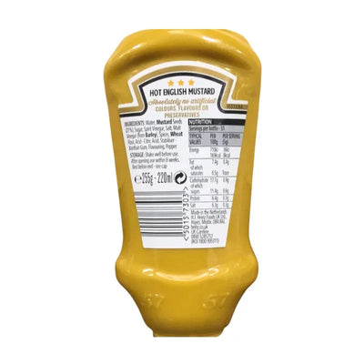 Heinz English Hot Mustard - 220ml-Global Food Hub