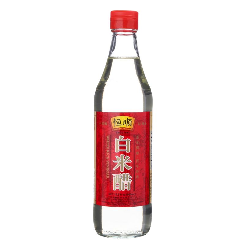 Heng Shun White Rice Vinegar - 500ml-Global Food Hub