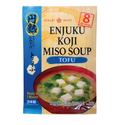 Hikari Enjuku Koji Instant Tofu Miso Soup - 150g-Global Food Hub