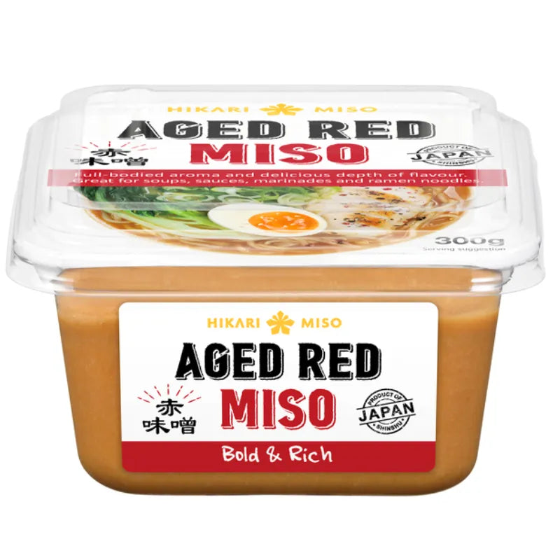 Hikari Miso Aged Red Miso-300 grams-Global Food Hub