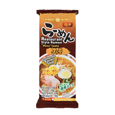 Hikari Miso Restaurant Style Ramen Miso Taste - 188g-Global Food Hub