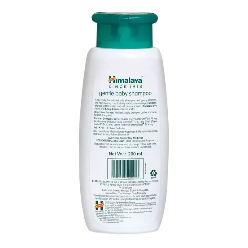 Himalaya Gentle Baby Shampoo - 200ml-Global Food Hub