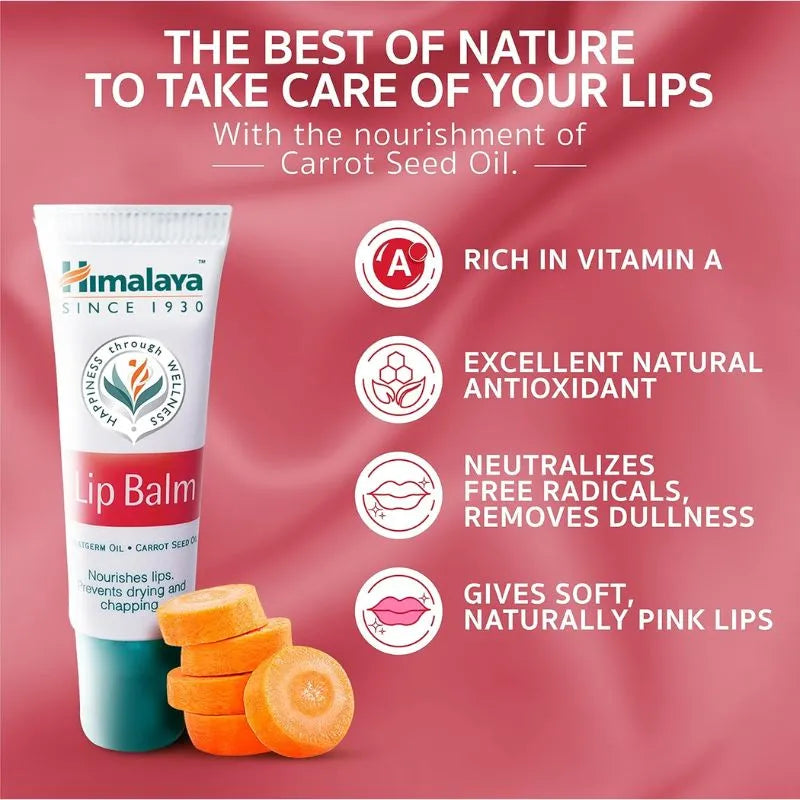 Himalaya Herbal Lip Balm - 10g-Global Food Hub