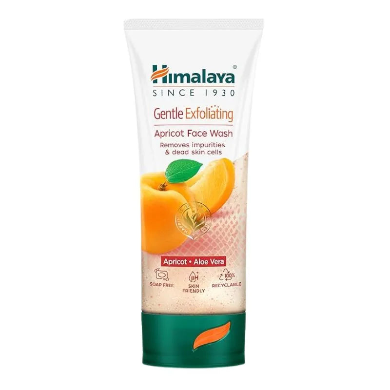 Himalaya Herbals Deep Cleansing Apricot Face Wash - 100g-Global Food Hub