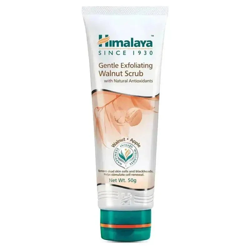 Himalaya Herbals Gentle Exfoliating Walnut Scrub - 100g-Global Food Hub