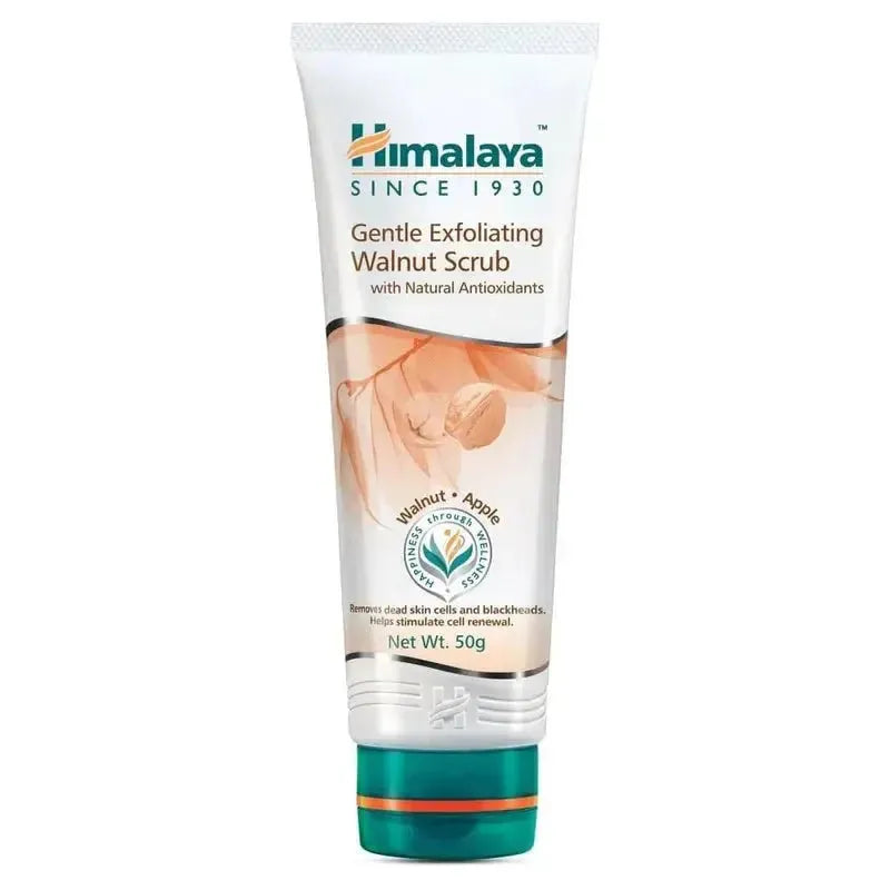 Himalaya Herbals Gentle Exfoliating Walnut Scrub-100 grams-Global Food Hub