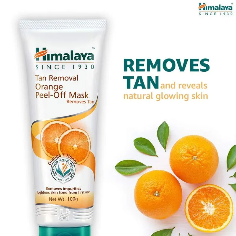 Himalaya Herbals Tan Removal Orange Face Scrub - 100g-Global Food Hub