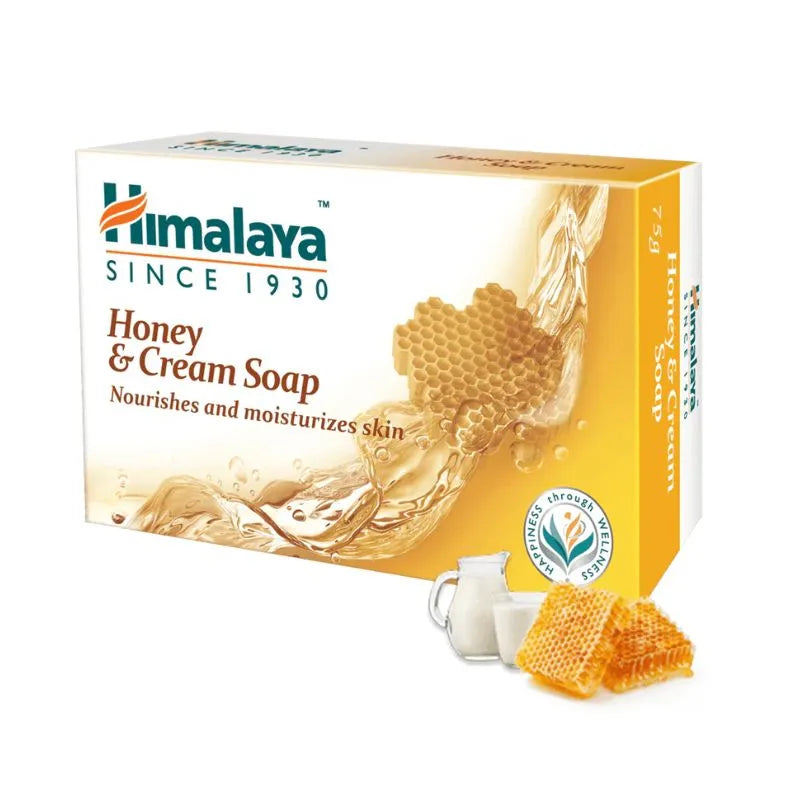 Himalaya Honey and Cream Soap - 75g-Global Food Hub