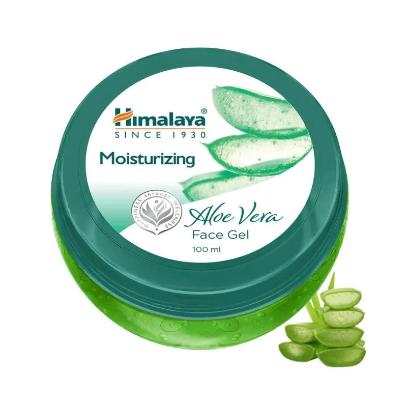 Himalaya Moisturising Aloe Vera Face Gel - 100ml-Global Food Hub