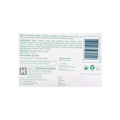 Himalaya Neem and Turmeric Soap - 125g-Global Food Hub