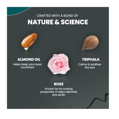 Himalaya Pure Expression Kajal Black, Matte Finish-Global Food Hub