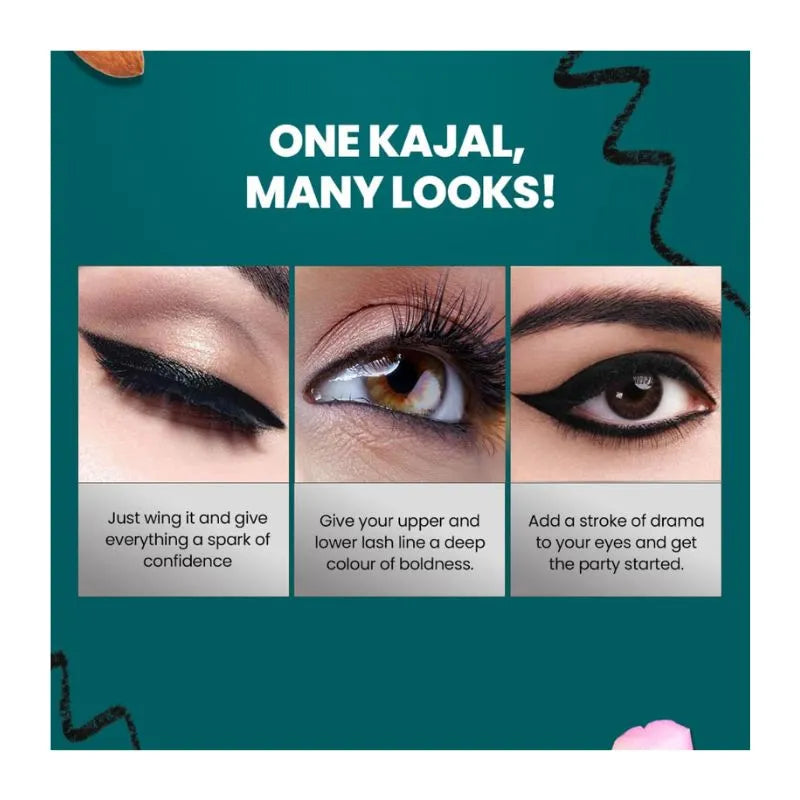 Himalaya Pure Expression Kajal Black, Matte Finish-Global Food Hub