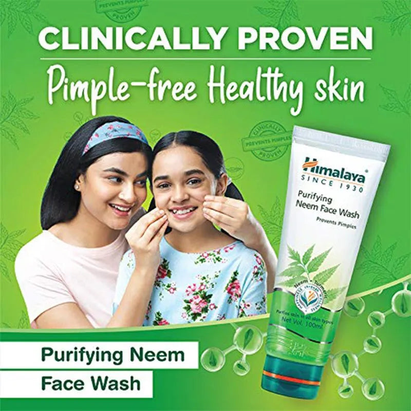 Himalaya Purifying Neem Face Wash - 150ml-Global Food Hub